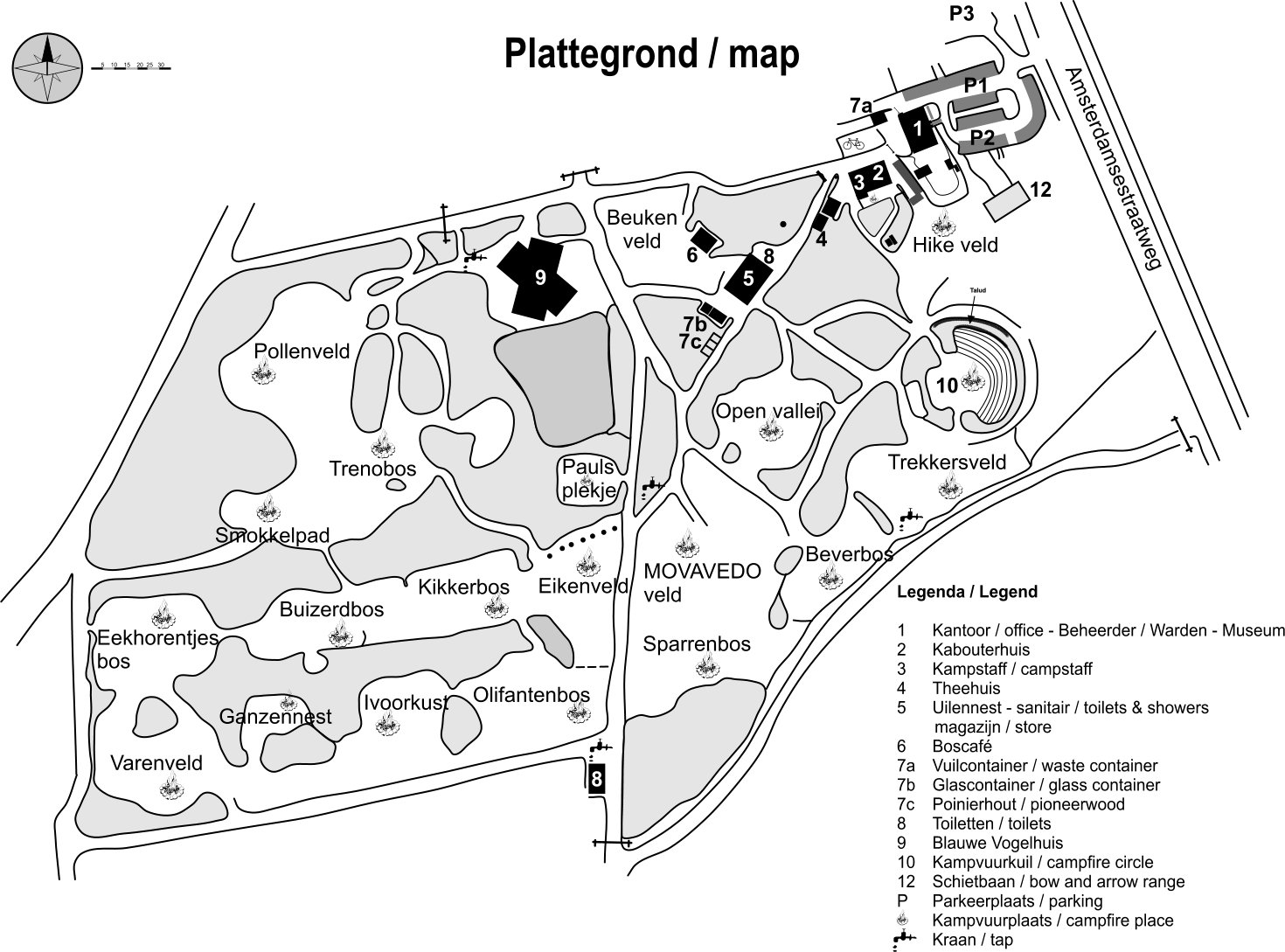 Plattegrond Buitenzorg