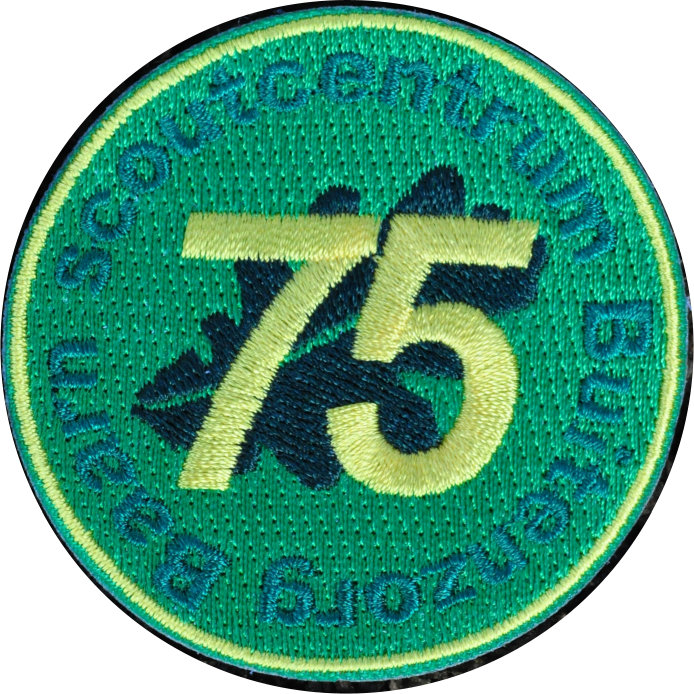 Buitenzorg 75 jaar badge
